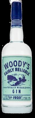 Woody's Fairly Reliable 'Totally Mixable' Gin (750ml)