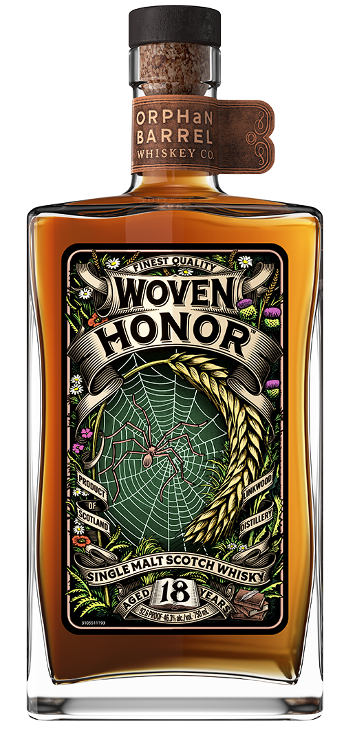 Orphan Barrel Linkwood Distillery Woven Honor 18 Year Old Single Malt Scotch Whisky(750ml)