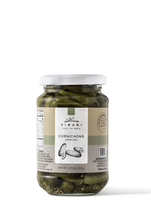 Zibari Cornichons 12.9 oz (12oz Btl)