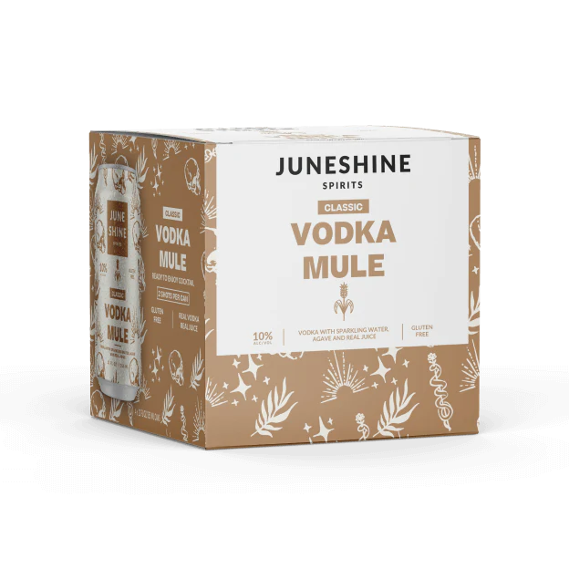 Juneshine Vodka Mule (12oz Btl 4 Pk)