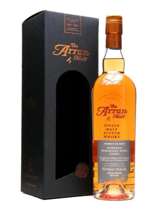 The Arran Malt Distillery Pomerol Cask Finish Single Malt Scotch Whisky (750ml)
