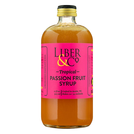 Liber & Co Passionfruit Syrup - (9.5oz Btl)