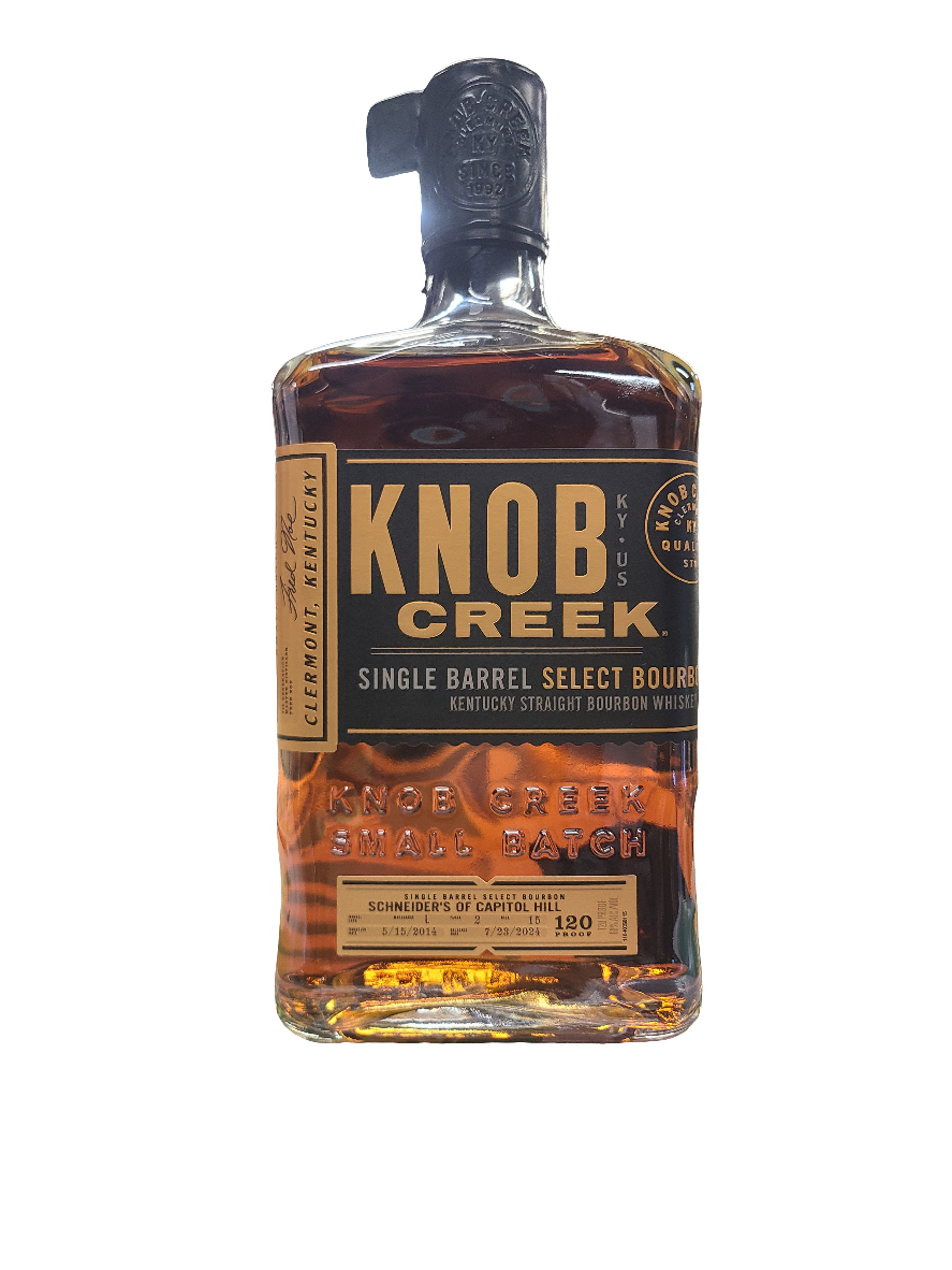 Knob Creek Bourbon Schneider's Single Barrel Selection 120 Proof (750ml)