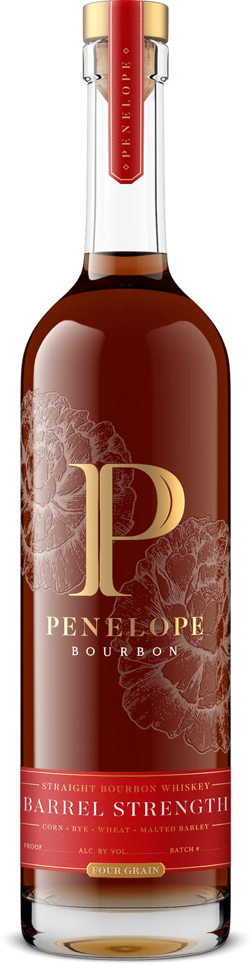 Penelope Barrel Strength Four Grain Straight Bourbon Whiskey – Batch 20 – 114 Proof (750ml)