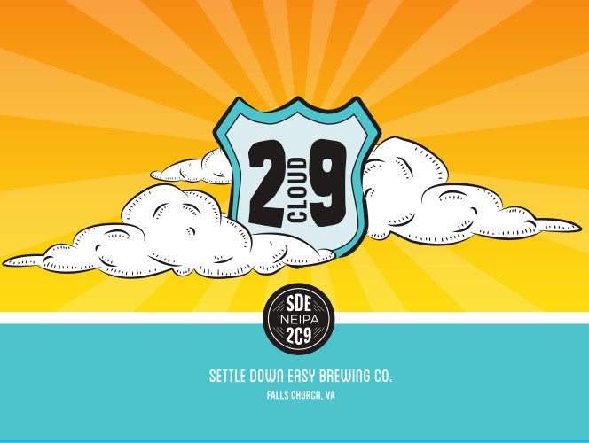 Settle Down Easy 2 Cloud 9 NEIPA(16oz Can 4pk)