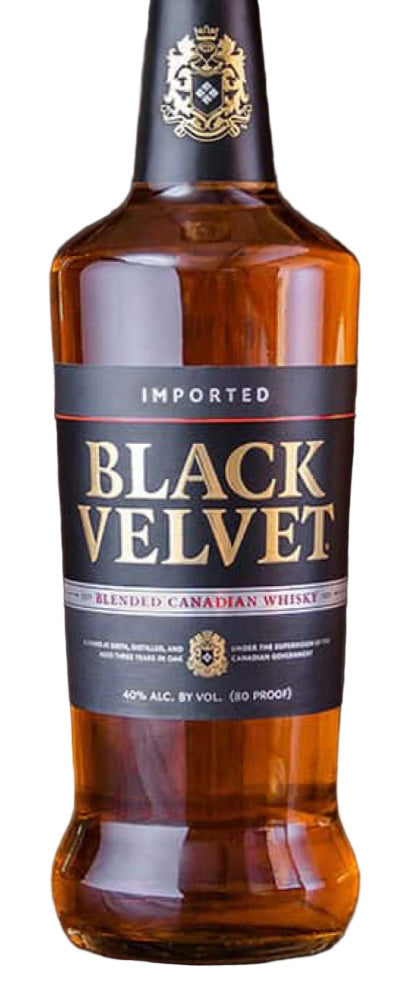Black Velvet Blended Canadian Whiskey (1L)