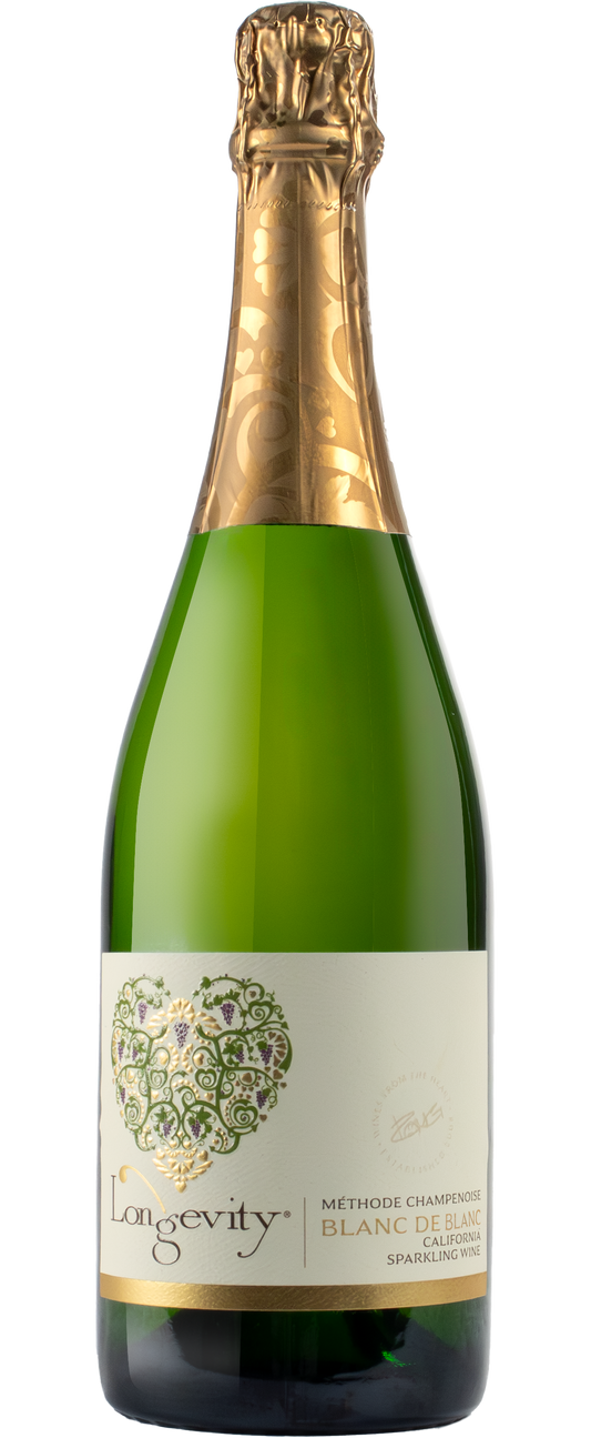 Longevity Wines Blanc de Blanc Sparkling Wine - NV (750ml)