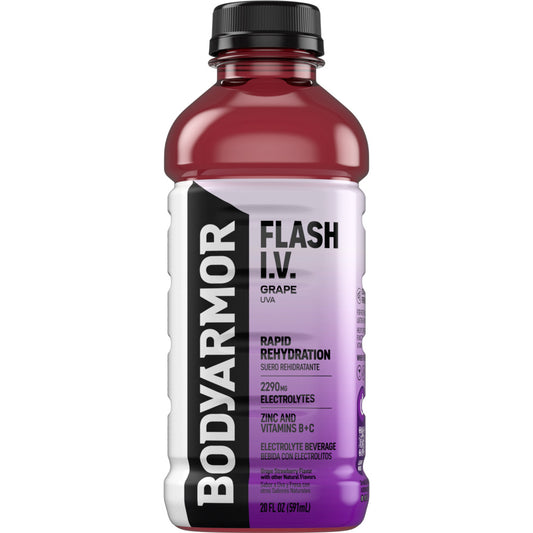 BodyArmor Flash IV Grape 20oz