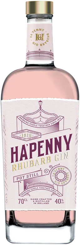 Ha'penny Pot Still Rhubarb Gin (750ml)