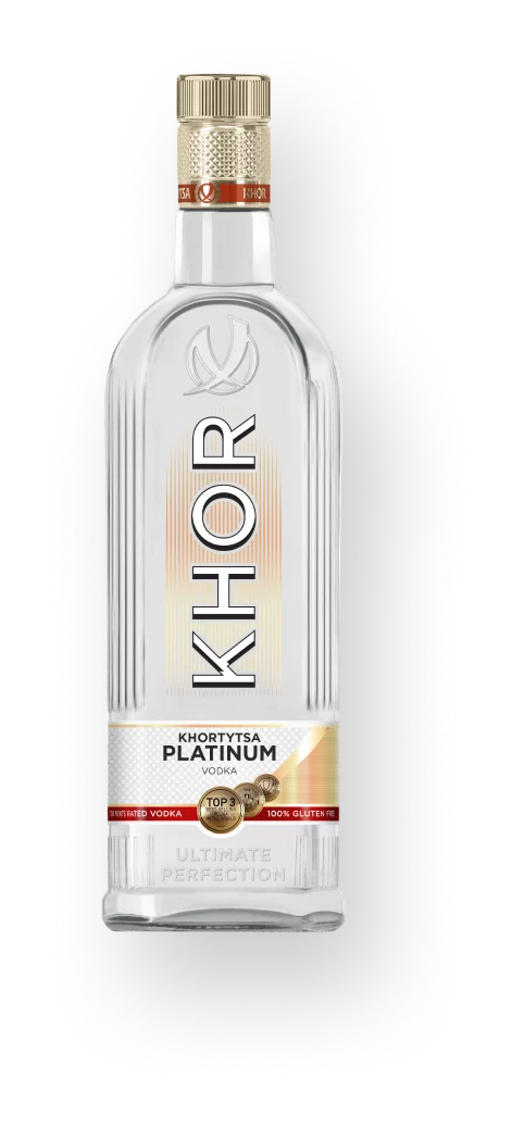Khortytsa (Khor) Platinum Vodka - NV (700ml)