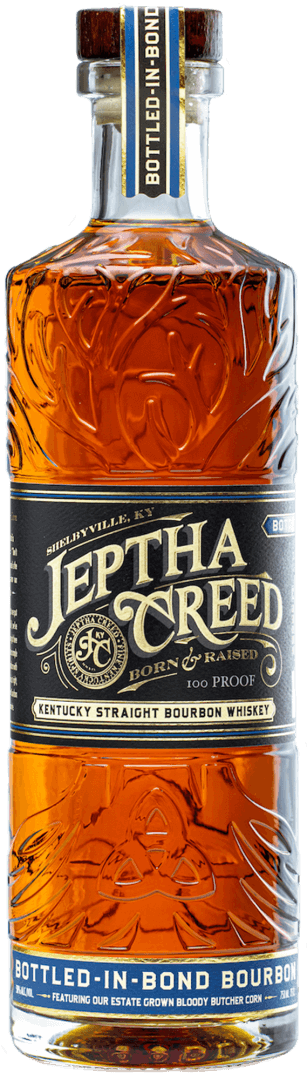 Jeptha Creed Kentucky Straight Bourbon Whiskey – 100 Proof (750ml)