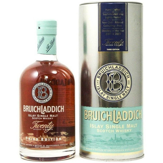 Bruichladdich Third Edition 20 Year Old Single Malt Scotch Whisky (750ml)