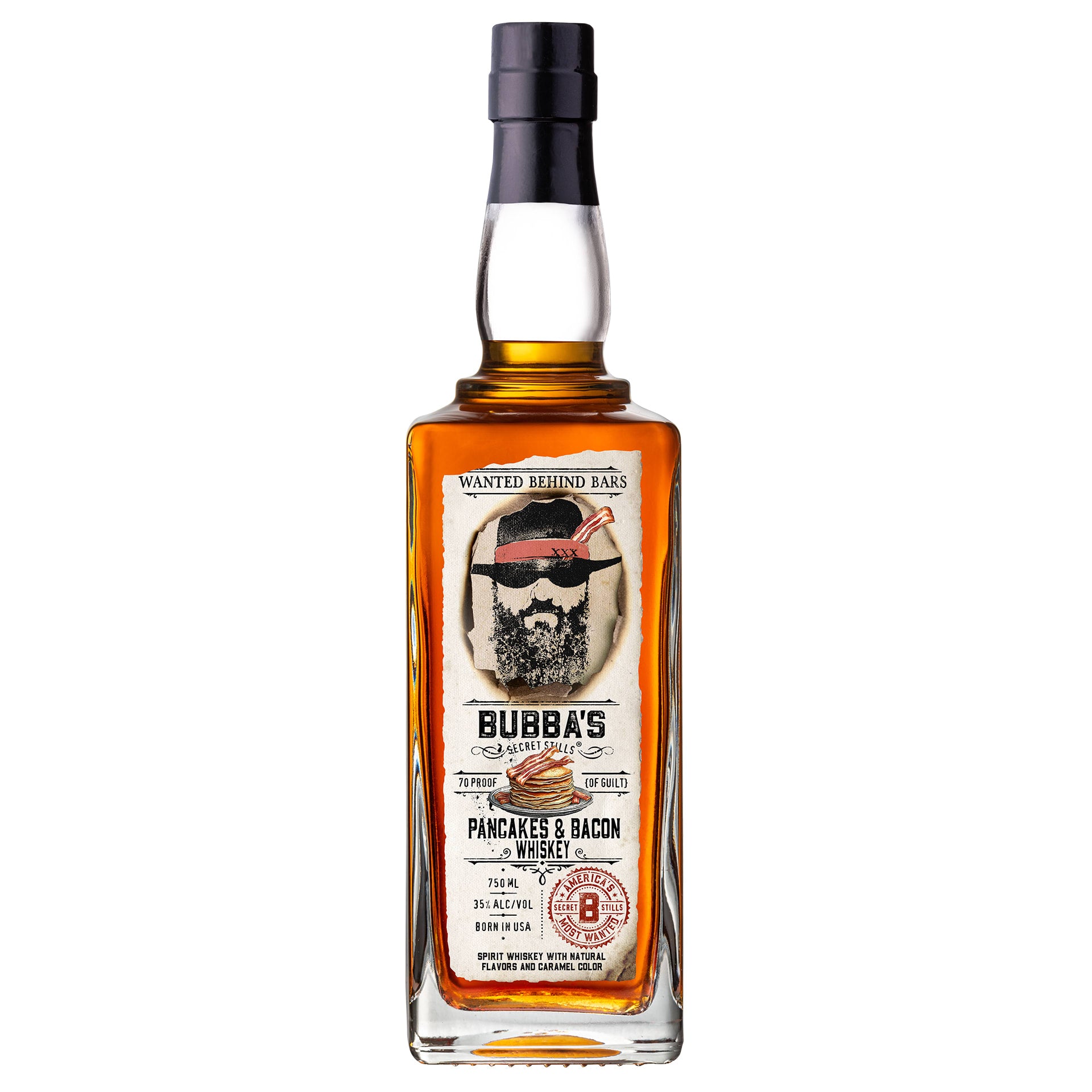 Bubba's Secret Still Panckes & Bacon Bourbon (750ml) – Cellar.com