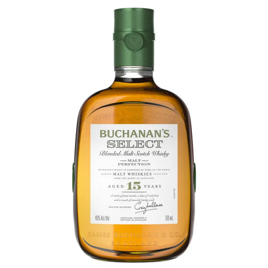 Buchanan's Select 15 Year Old Blended Malt Scotch Whisky (750ml)