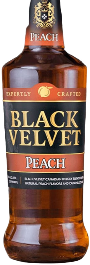 Black Velvet Peach Whisky (750ml)