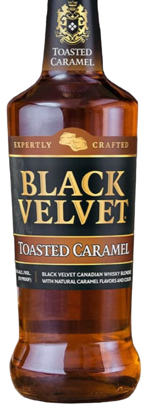 Black Velvet Toasted Caramel Whisky (750ml)