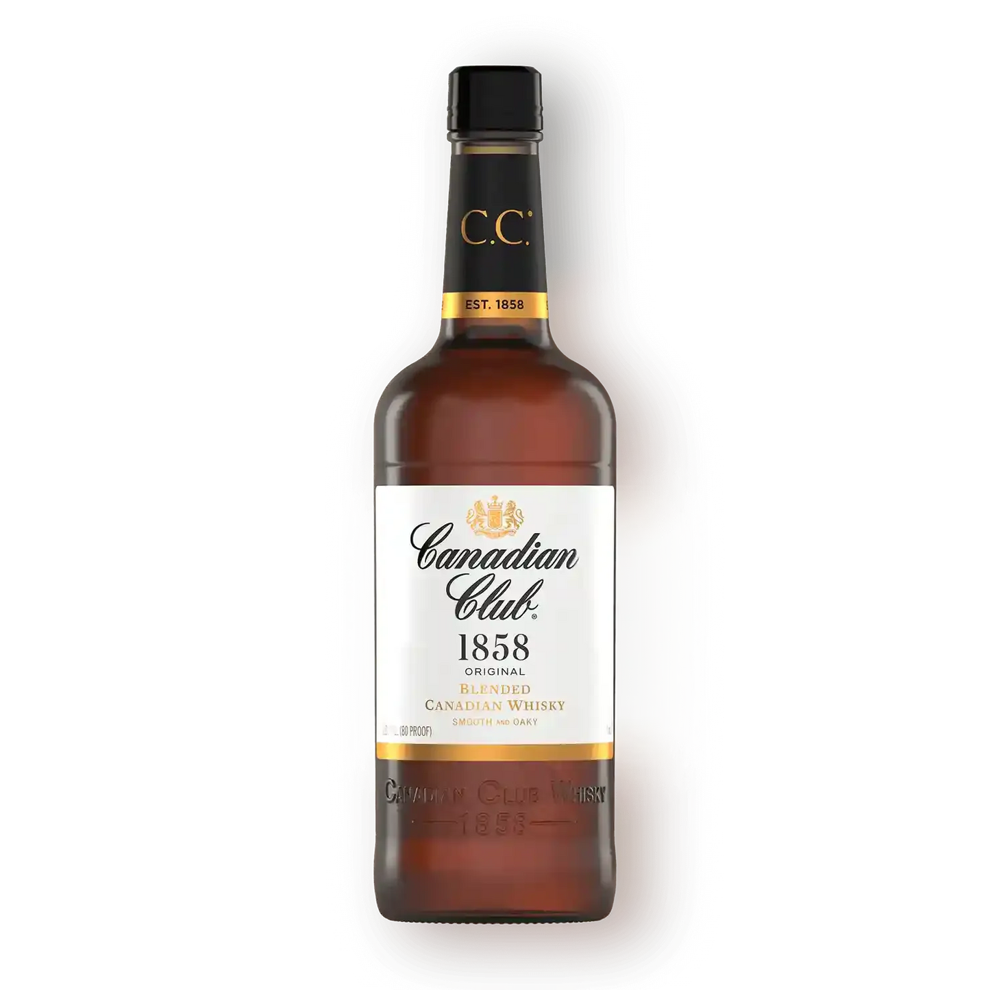 Canadian Club 1858 Premium Blended Canadian Whisky (1L)