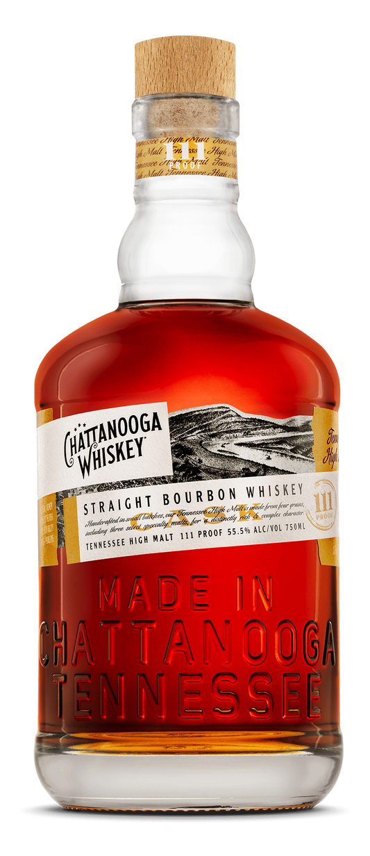 Chattanooga Straight Bourbon Whiskey 111 proof (750ml)