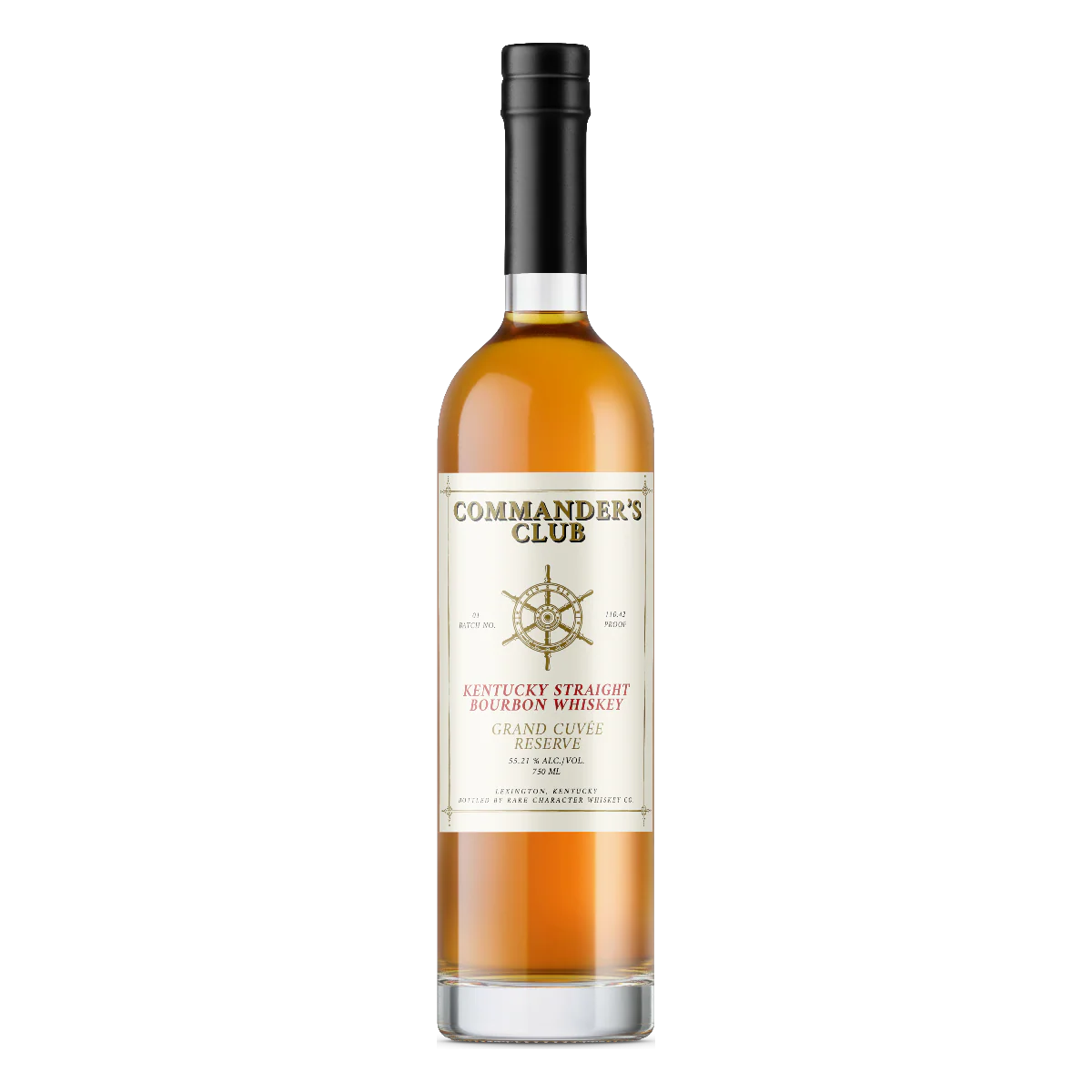 Rare Character Whiskey Commander's Club Kentucky Straight Bourbon Whiskey (750ml)