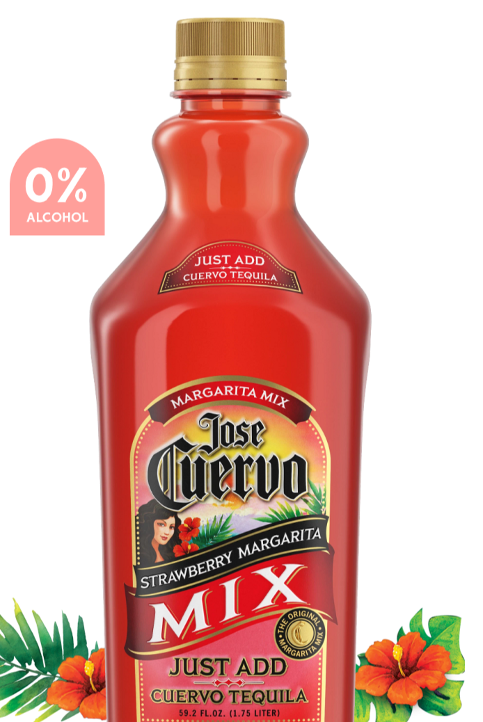 Jose Cuervo Strawberry Margarita Mix (750l) – Cellar.com