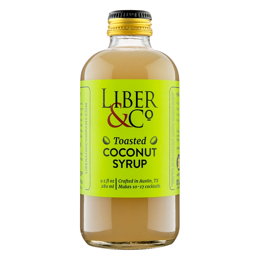 Liber & Co Toasted Coconut Syrup - (9.5oz Btl)