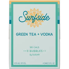 Surfside Green Tea Vodka(12oz 4pk Can)