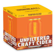 Down East Pumpkin Blend Cider(12oz Can 4Pk)