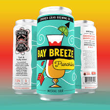 Crooked Crab Bay Breeze Punchline Sour(16oz Can 4pk)