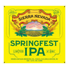 Sierra Nevada Springfest IPA(12oz Can 6pk)