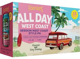 Founders All Day West Coast IPA(12oz Can 15pk)