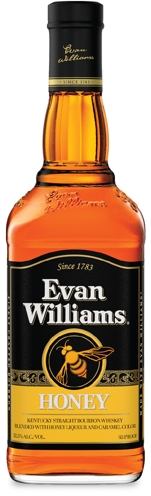 Evan Williams Honey Reserve Bourbon Whiskey Liqueur (750ml)