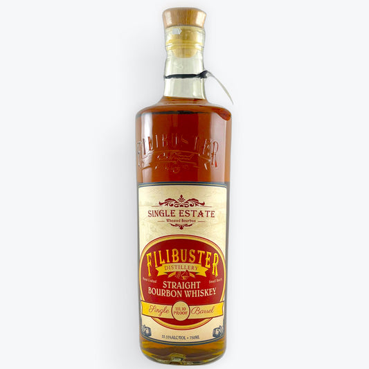 Filibuster Single Estate Single Barrel Straight Bourbon Whiskey (750ml)