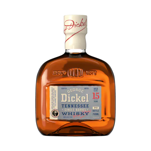George Dickel 15 Years Single Barrel Tennessee Whisky (750ml)