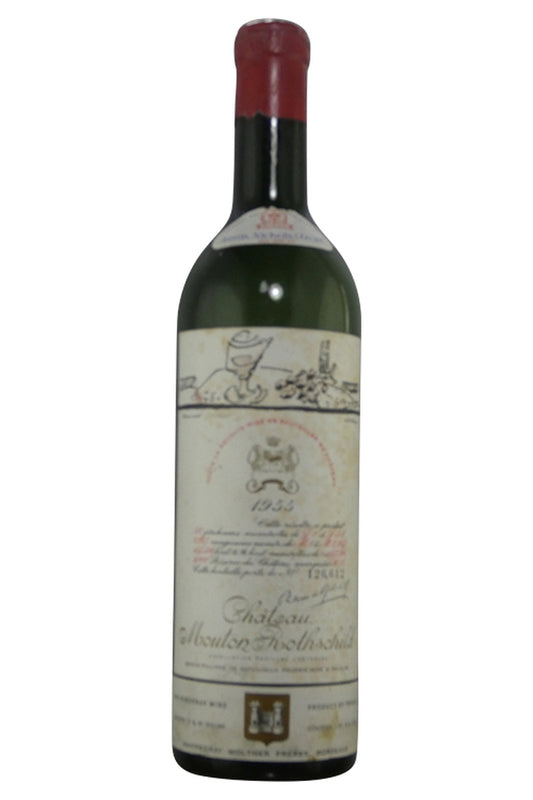 Mouton Rothschild (VERY LOW FILL) - 1955 (750ml)