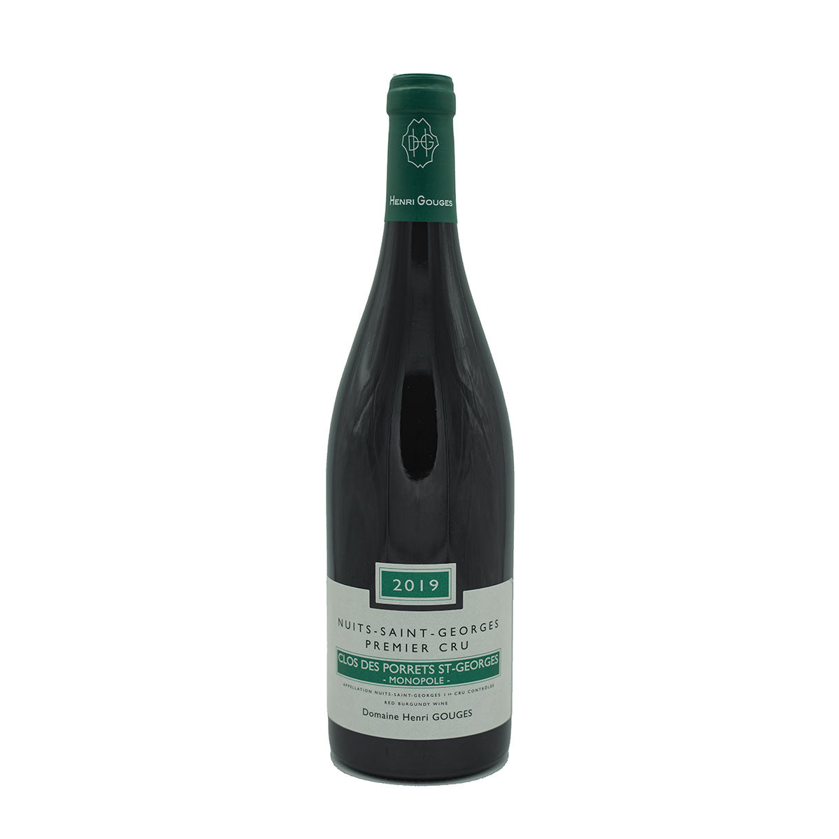Henri Gouges Nuits-St-Georges 1er Cru Clos des Porrets St. Georges Monopole - 2010 (750ml)