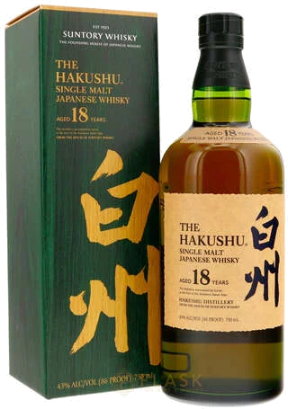Suntory Hakushu 18 Year Old Peated Single Malt Whisky (750ml)