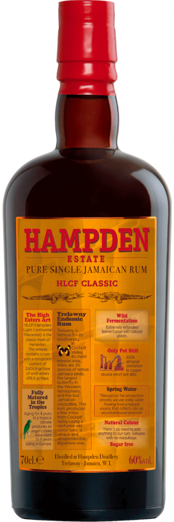 Hampden Estate HLCF Classic Rum 60% (750ml)