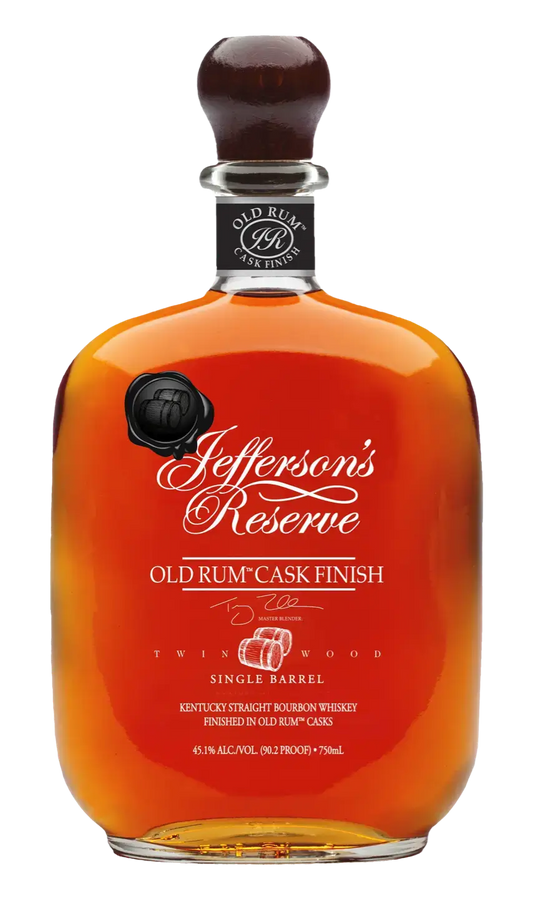 Jefferson's Reserve Old Rum Cask Finish Straight Bourbon Whiskey (750ml)