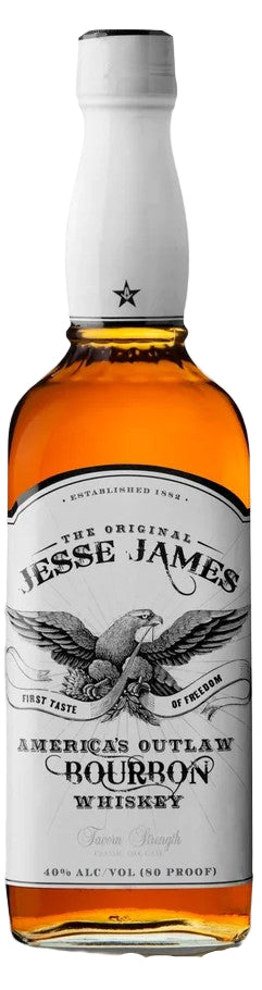 The Original Jesse James America's Outlaw Bourbon Whiskey