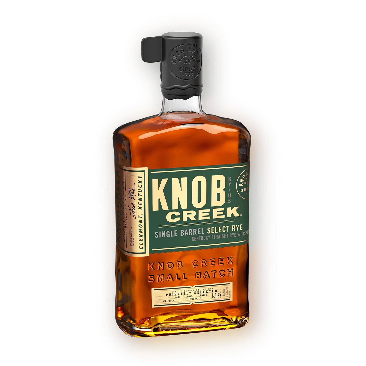 Knob Creek Single Barrel Rye Thompson Barrel Pick 115 Proof (750ml)