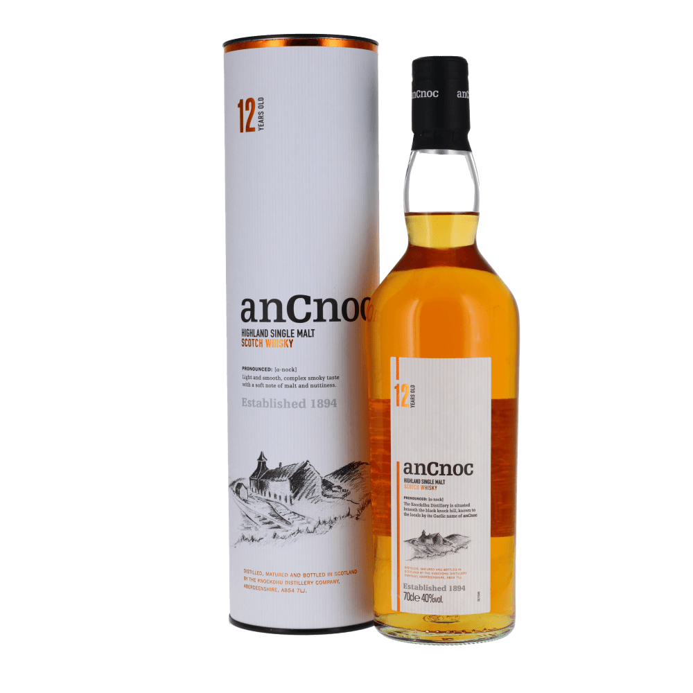 Knockdhu anCnoc 12-Year-Old Single Malt Scotch Whisky(750ml)