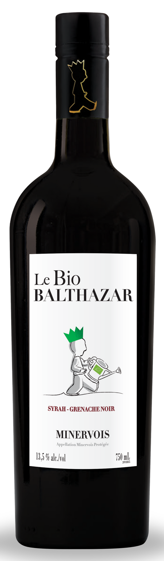 Le Bio Balthazar Minervois Rouge - 2021 (750ml)