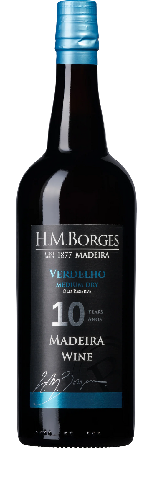 H.M. Borges 10 Year Old Reserve Verdelho Madeira - NV (750ml)