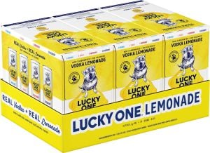 Lucky One Original Vodka Lemonade (12oz Can 8 Pk)