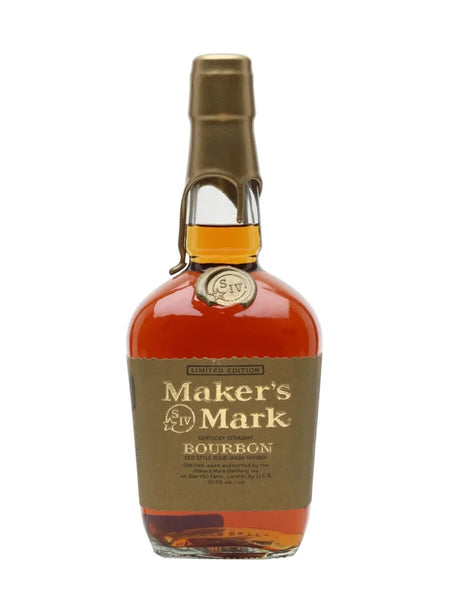 Maker's Mark Gold Wax Japanese Release Limited Edition - No Box Maker's Mark Gold Wax Japanese Release Limited Edition - No Box