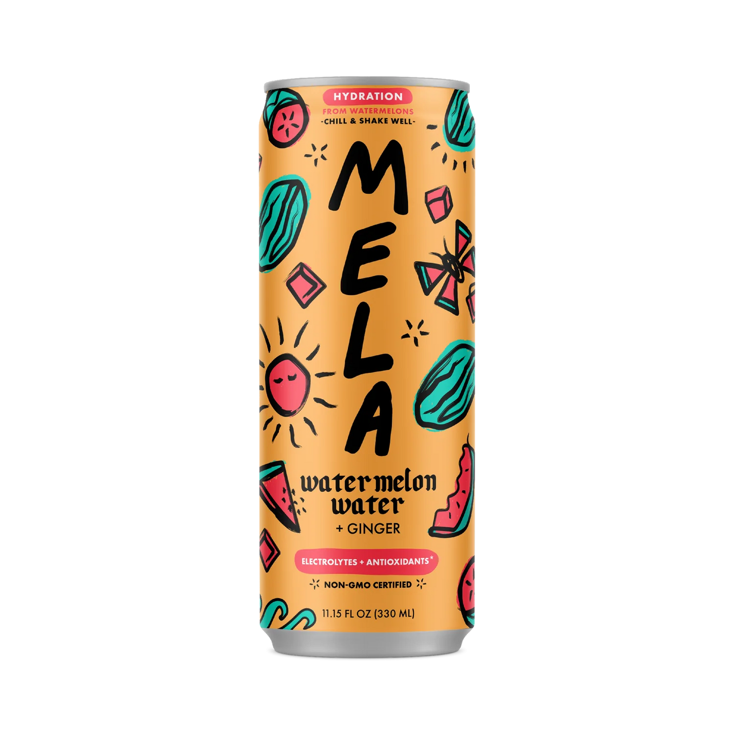 Mela Watermelon- Ginger (16oz can)