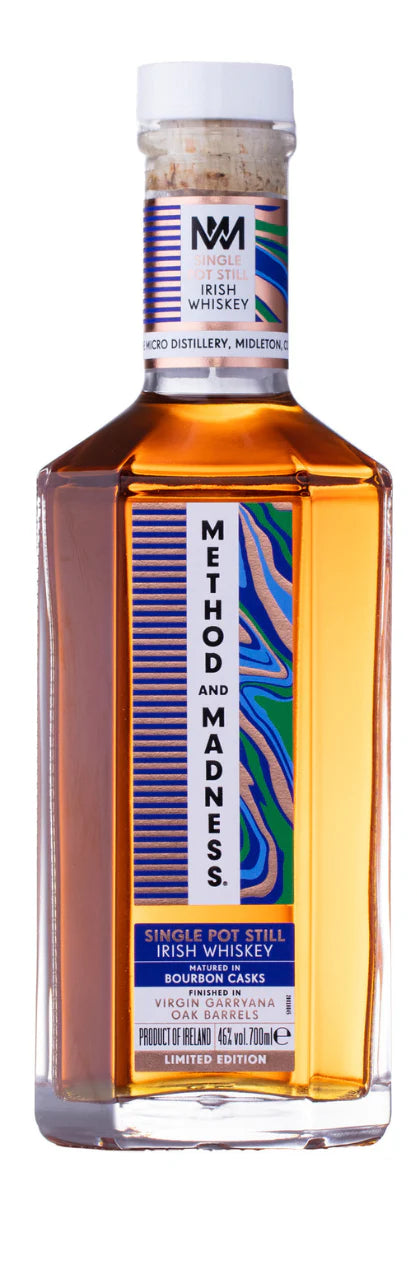 Method & Madness Virgin Garryana Oak Single Pot Still Irish Whiskey (700ml)