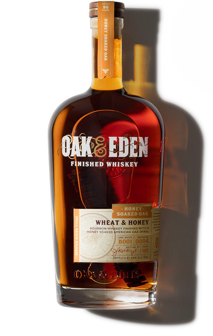 Oak & Eden Wheat & Honey Whiskey (750ml)