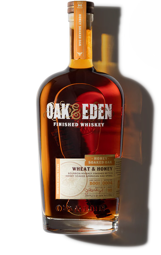 Oak & Eden Wheat & Honey Whiskey (750ml)
