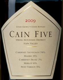 Cain Five Red Blend - 2009 (750ml)